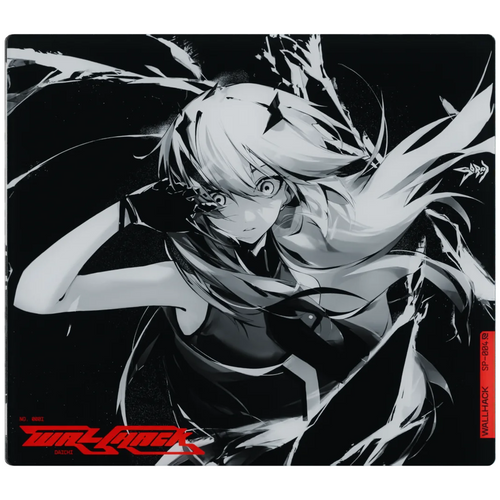 WALLHACK4.0 Frenzy - Tempered Glass Mouse Pad