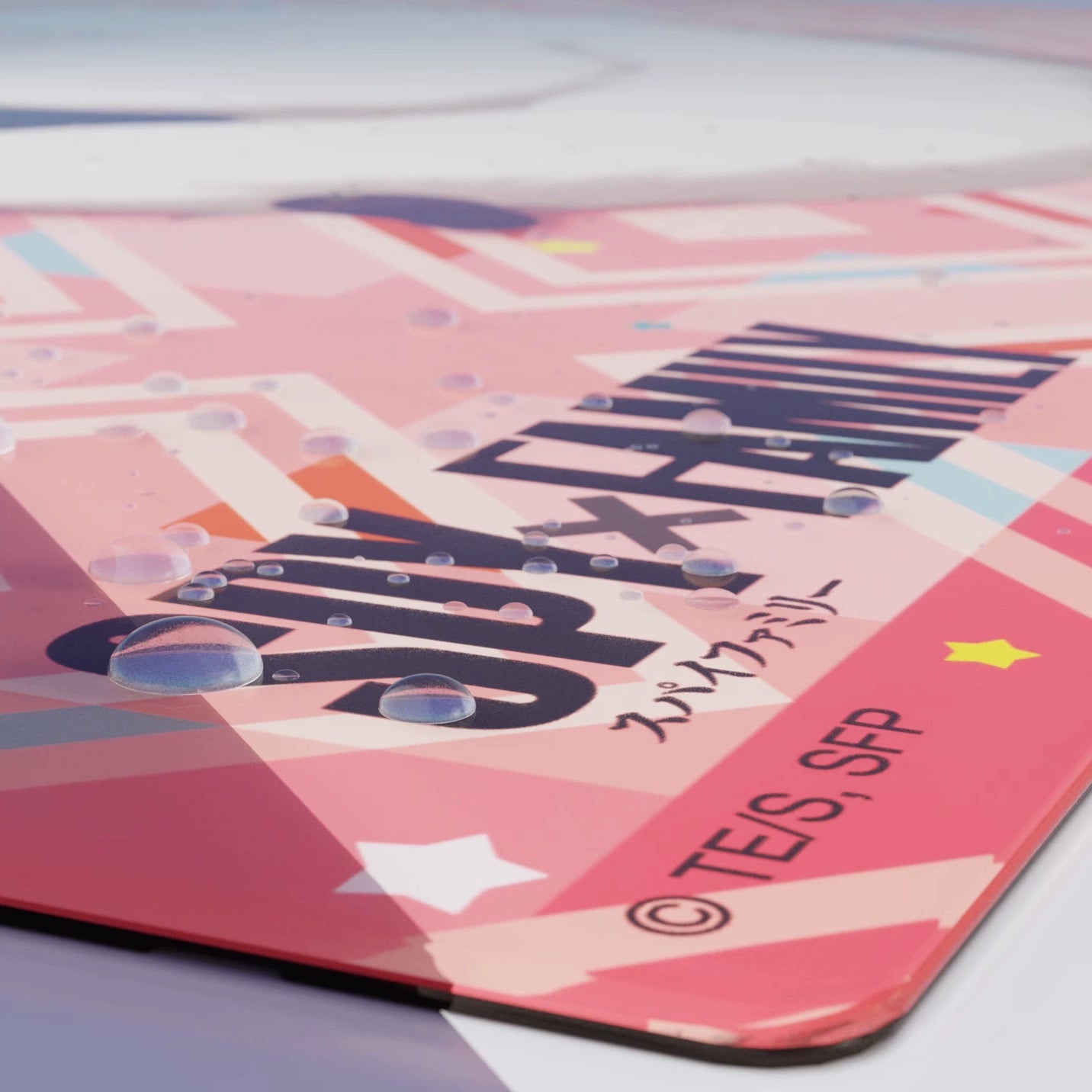 Pulsar X amicis - Tempered Glass Mouse Pad