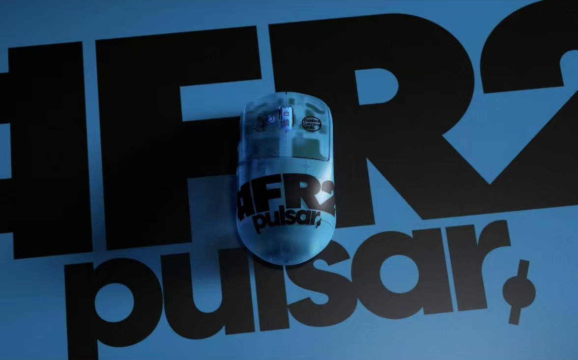 Pulsar & aimerz Limited Edition- Tempered Glass Mouse Pad