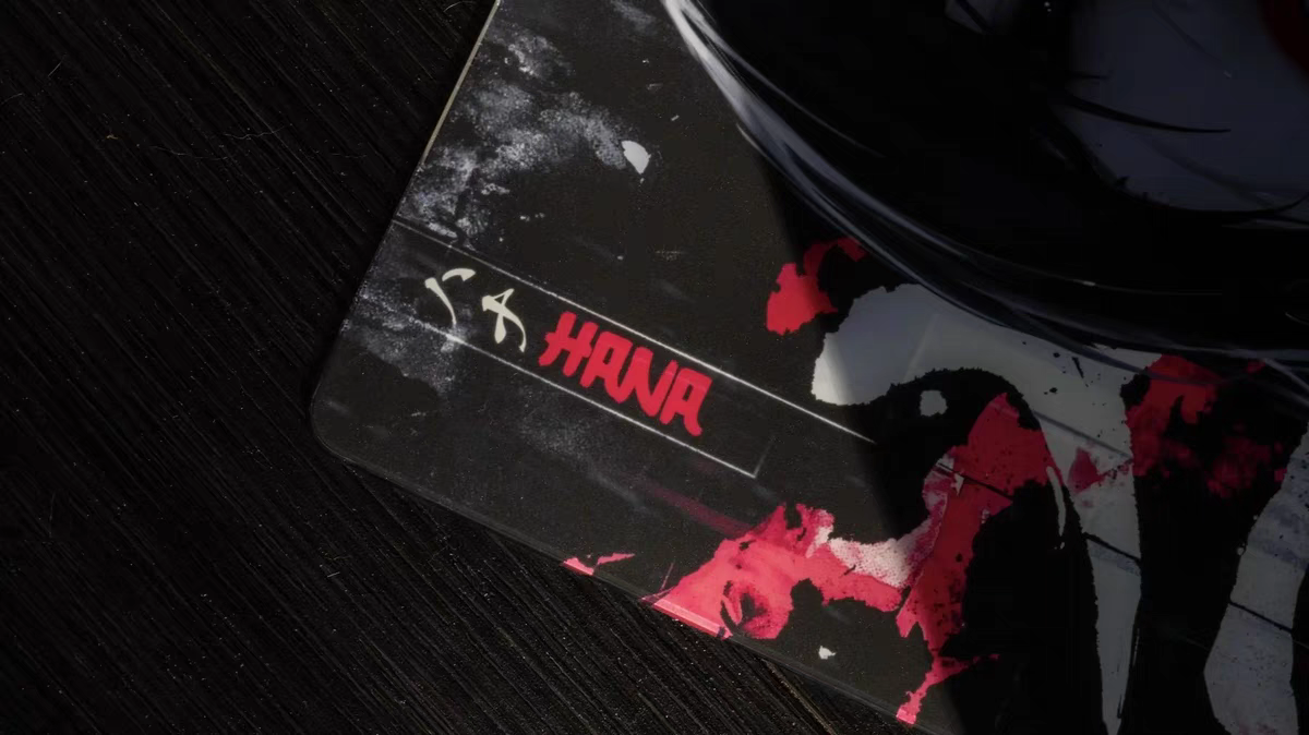 GLSSWRKS Hana - Tempered Glass Mouse Pad